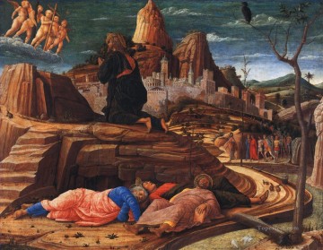  jardin Pintura al %C3%B3leo - La agonía en el jardín del pintor renacentista Andrea Mantegna